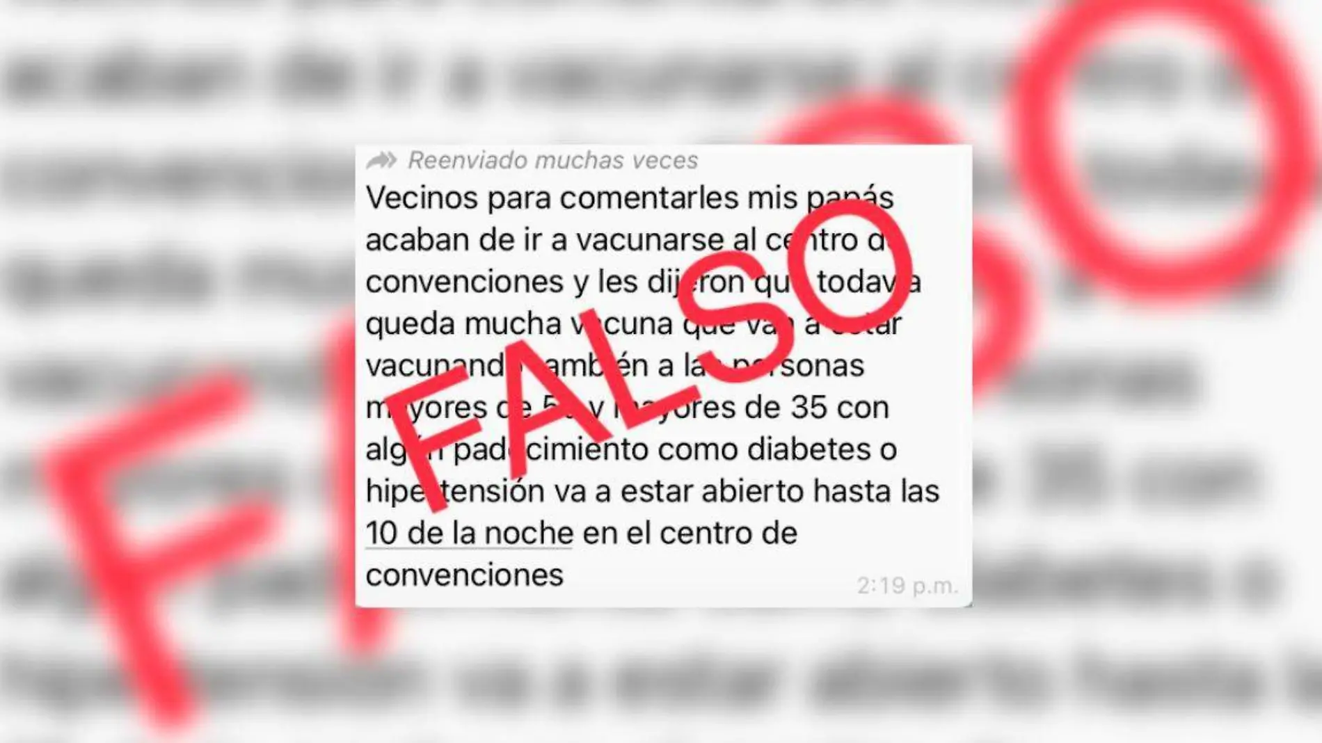 Fake NEW Vacunas 60 y más